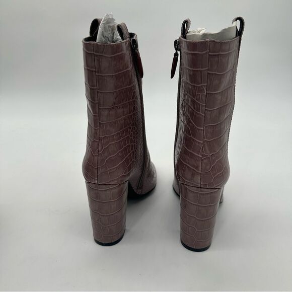 NEW Snakeskin Style Booties - Picture 5 of 7